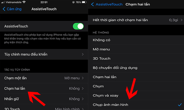 cách chụp màn hình iphone