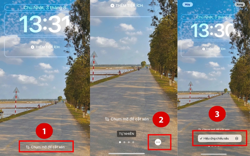 cách đặt hình nền iphone