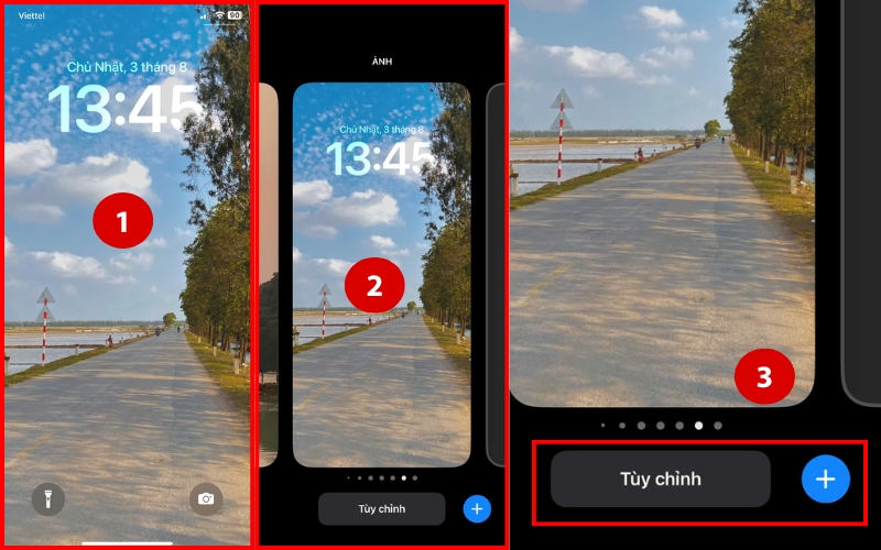 cách đặt hình nền iphone