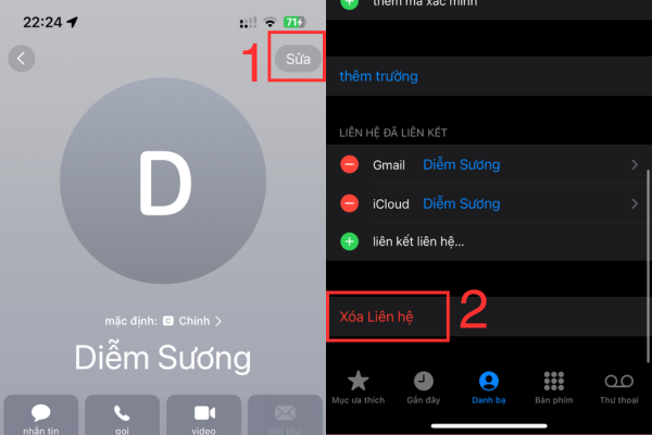 cách đồng bộ danh bạ trên iphone