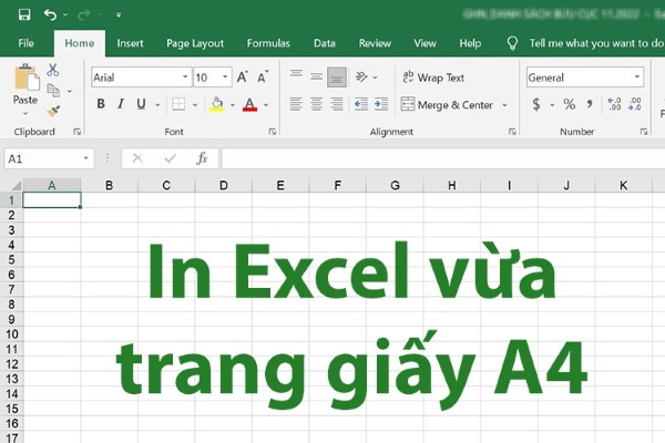Cách in Excel vừa khổ trang giấy A4 đem đến nhiều lợi ích 