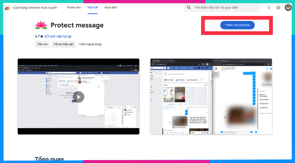 Nhấn “Add to Chrome” 
