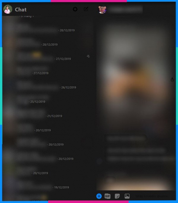 Chọn Avatar để làm mờ ảnh