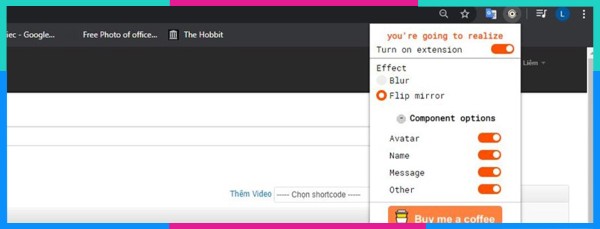 Bạn có thể bật cả 4 tính năng