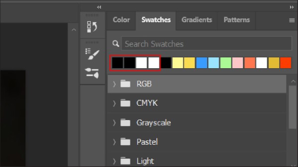 Thao tác trên layer chứa hình ảnh cần làm mờ viền