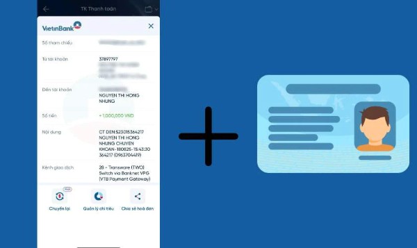 Chuẩn bị CCCD/CMND chính chủ để xác minh