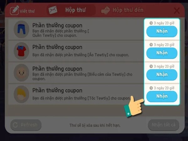 cách nhập code play together trên iphone