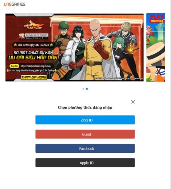 cách nhập code play together trên iphone