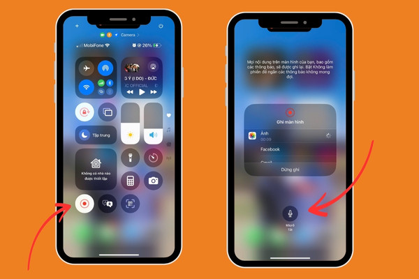 cách quay màn hình iphone