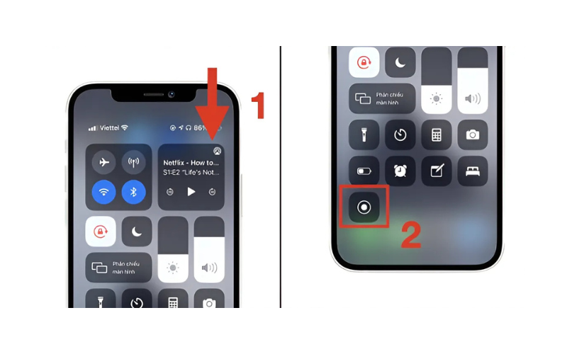 cách quay màn hình iphone
