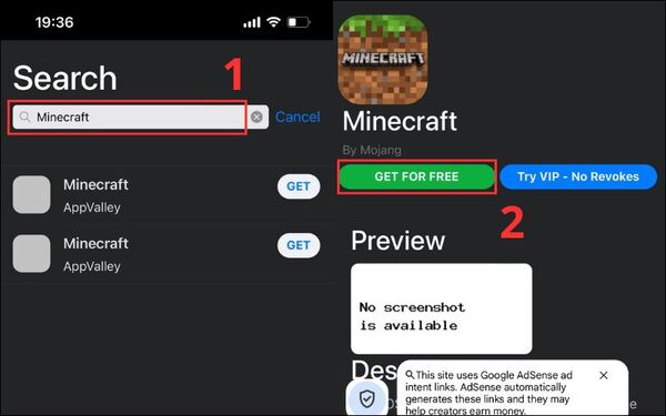cách tải minecraft trên iphone