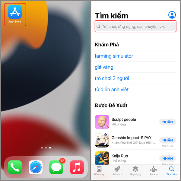 cách tải minecraft trên iphone
