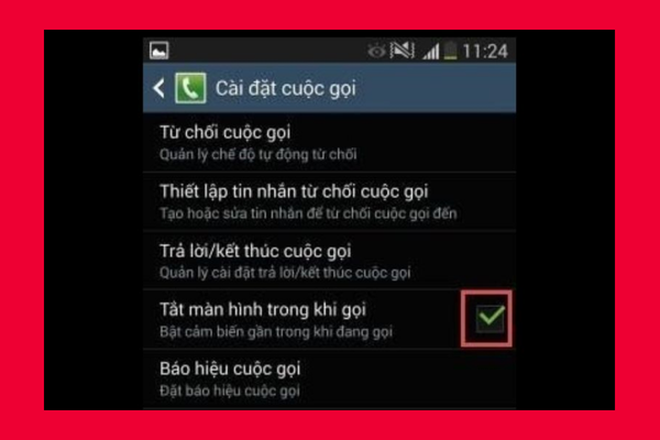 cách tắt cảm biến tiệm cận iphone