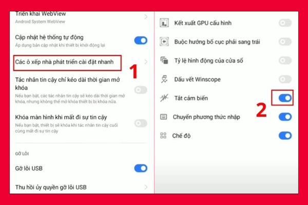 cách tắt cảm biến tiệm cận iphone