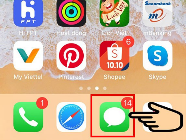 Mở lại “Tin nhắn”