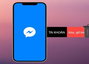 cách xoá tài khoản messenger trên iphone