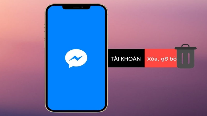 cách xoá tài khoản messenger trên iphone