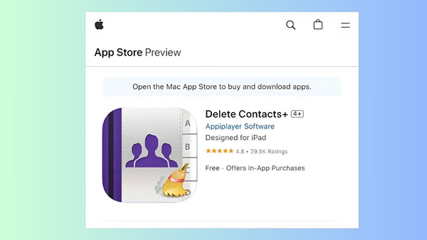 Xóa nhiều liên hệ bằng ứng dụng Delete Contacts+