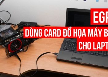 gắn card rời cho laptop