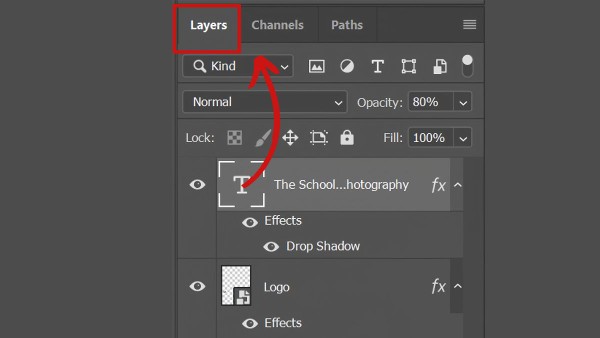 Nhấn chọn vào Layer