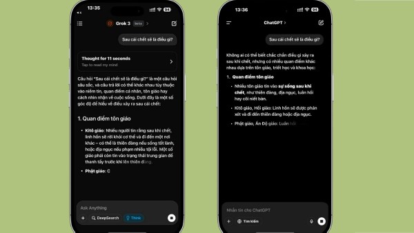 So sánh khả năng suy luận của Grok vs ChatGPT