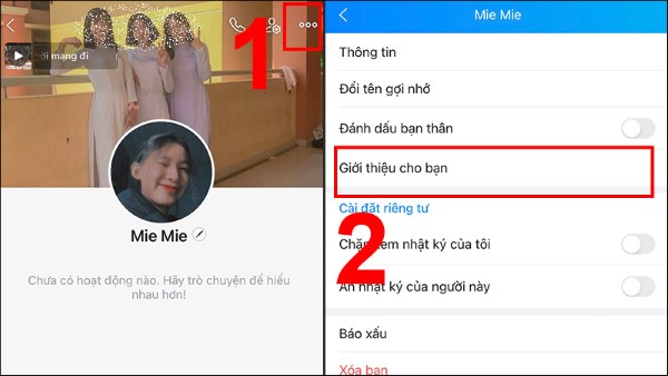 Chọn Giới thiệu cho bạn
