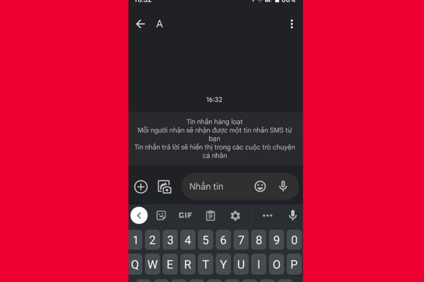 gửi tin nhắn hàng loạt trên iphone