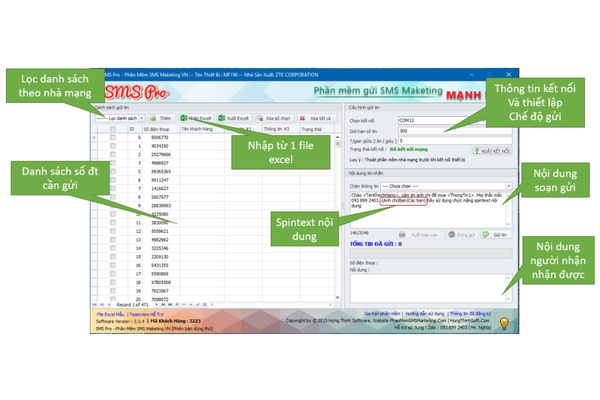 gửi tin nhắn hàng loạt trên iphone