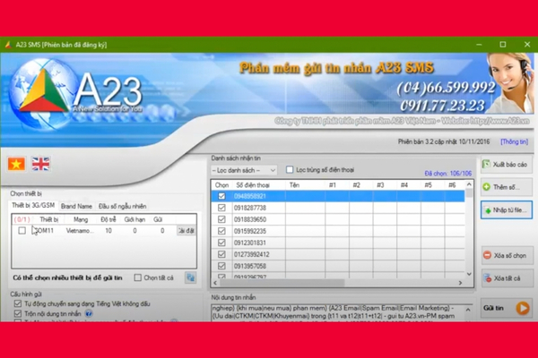 gửi tin nhắn hàng loạt trên iphone