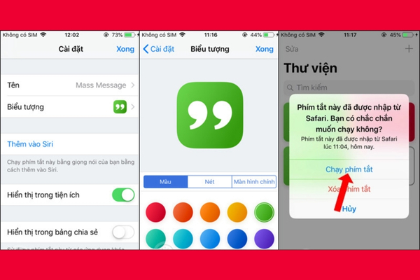 gửi tin nhắn hàng loạt trên iphone
