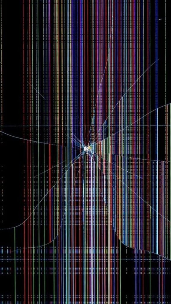 hình nền troll vỡ màn hình iphone