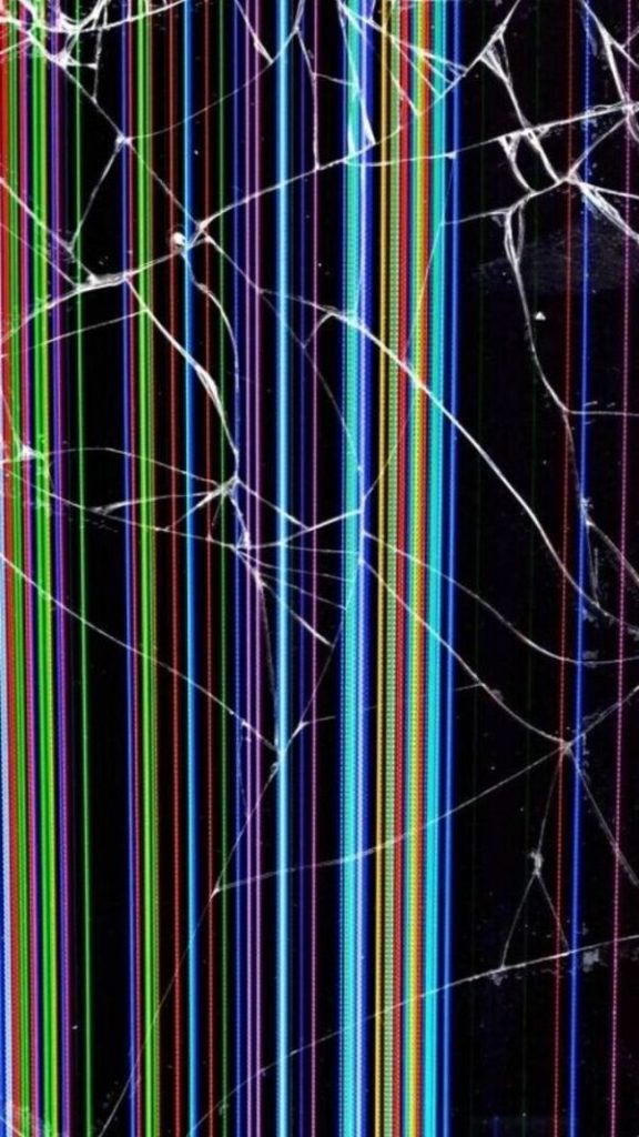 hình nền troll vỡ màn hình iphone