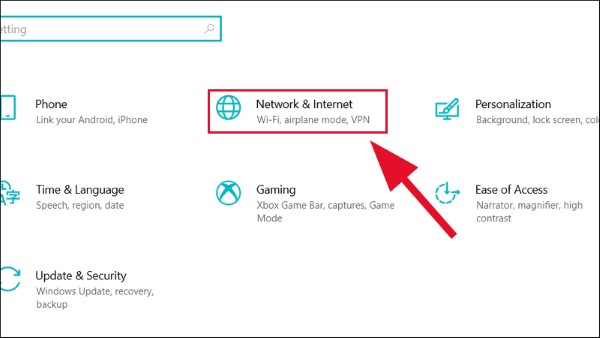 Chọn Mạng & Internet (Network & Internet)