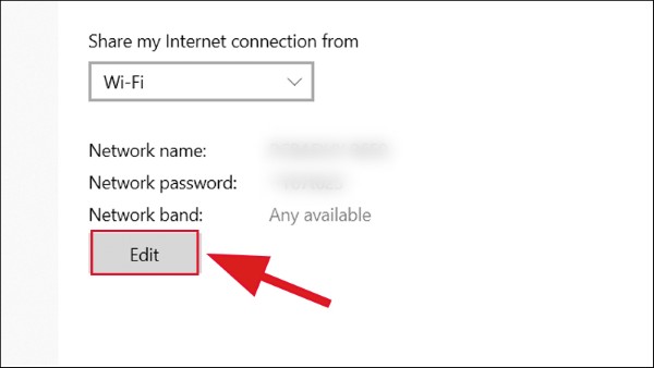 Nhấn nút Chỉnh sửa (Edit)