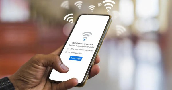 Kiểm tra và thử chuyển từ kết nối Wi-Fi sang dùng 4G/5G 