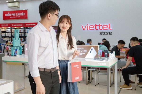 Mua điện thoại Oppo chính hãng tại Viettel Store
