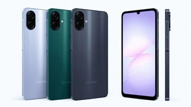 Màu sắc Galaxy A07 lộ diện cùng thông số kỹ thuật hấp dẫn