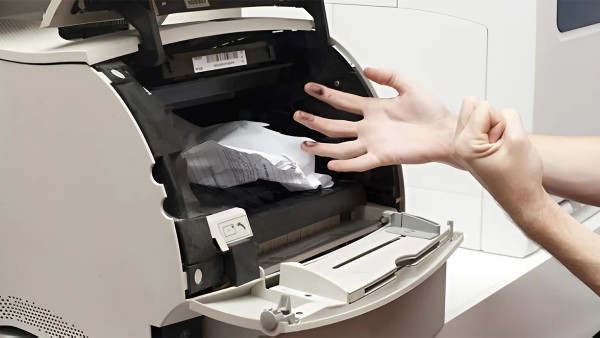 Bụi bẩn bám vào hoặc các chi tiết lô cuốn và bánh răng bị hao mòn