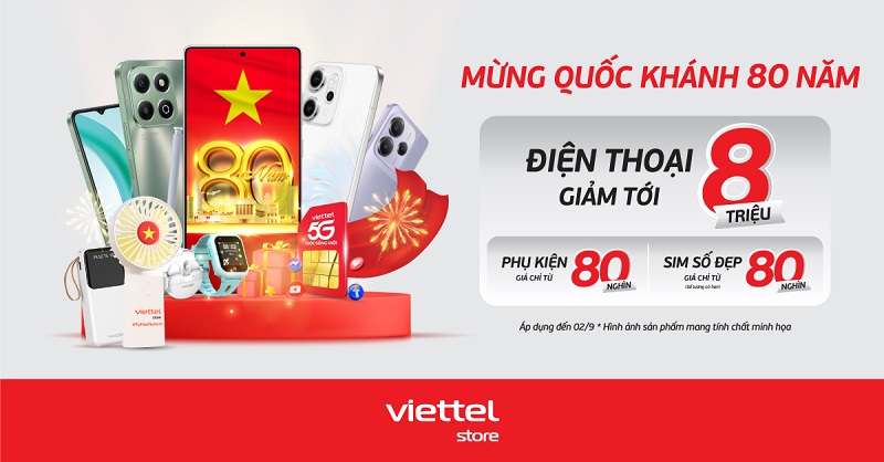 Mừng Quốc khánh 80 năm