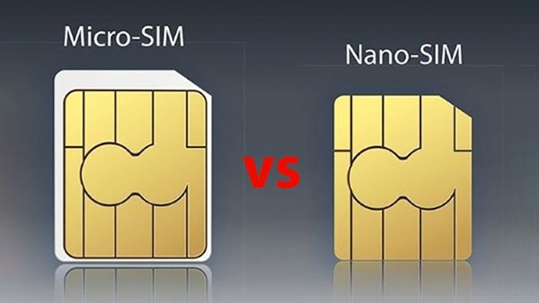 So sánh Nano SIM với SIM thường