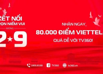 Nhận ngay 80.000 điểm Viettel ++