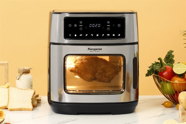 Lò chiên không dầu điện tử 12L Kangaroo KG12AF1A