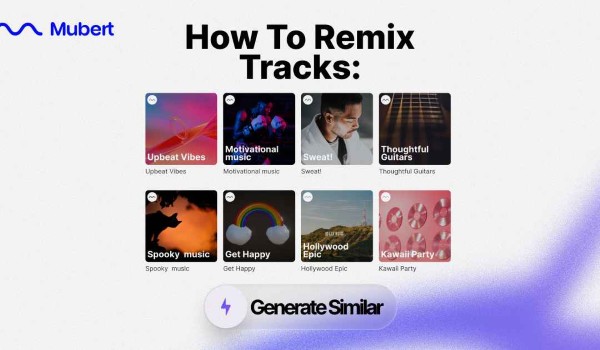 Công cụ AI sáng tác nhạc Mubert