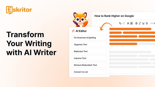 Ứng dụng Eskritor