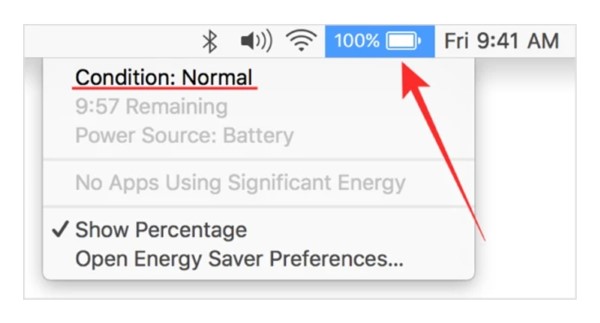 Sạc đầy pin MacBook đến 100%