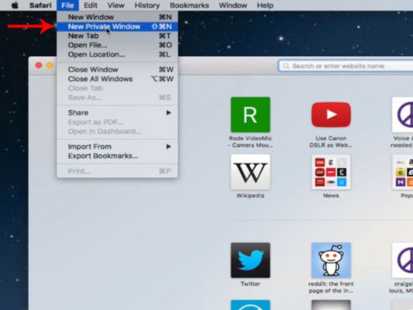 Chọn “File” bên góc bên trái màn hình