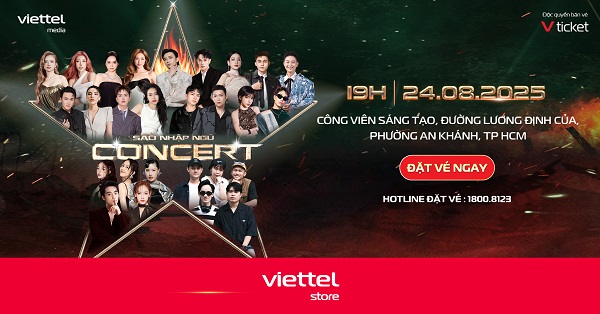 Viettel Store chính thức mở bán vé Sao Nhập Ngũ Concert 2025