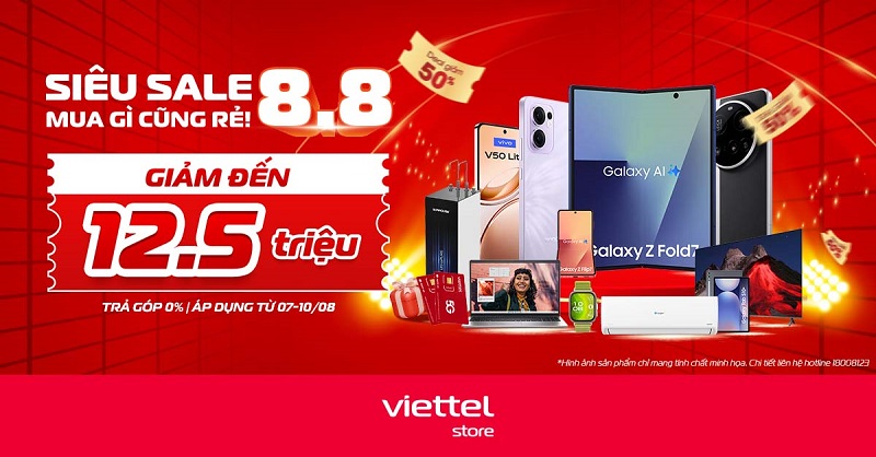 Siêu sale 8/8
