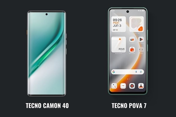 Camon 40 nổi bật với màn AMOLED sắc nét, POVA 7 giữ lợi thế tần số cao