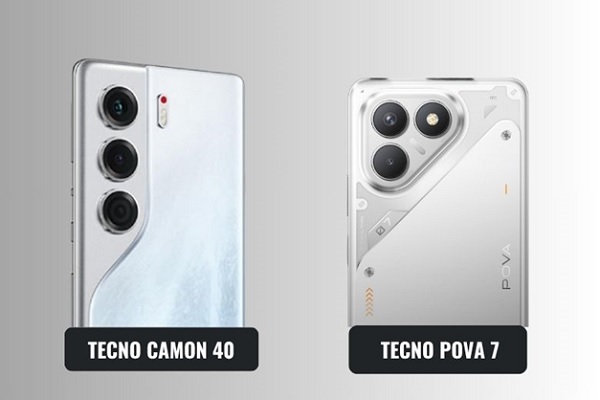Camon 40 khả năng xử lý video chuyên nghiệp hơn, còn POVA 7 mạnh về AI ảnh